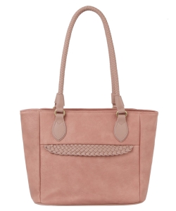 Fashion Shopper Tote Bag JY-0521-M BLUSH